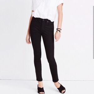Madewell 9 inch high rise skinny jeans